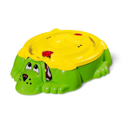 SHEFFILTON KIDS Собачка с крышкой 432 зеленый/желтый пластик 165890