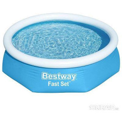 BEST WAY Бассейн надувной 244 х 61 см Bestway 57450