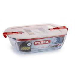 PYREX 216PH00/7144 Блюдо прямоуг. с крышкой Pyrex Cook&Heat 2.5л