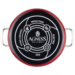 AGNESS 901-052 DELUXE эмал. 4,1л красный