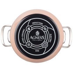 AGNESS 901-095 DELUXE эмал. 2,0л розовый
