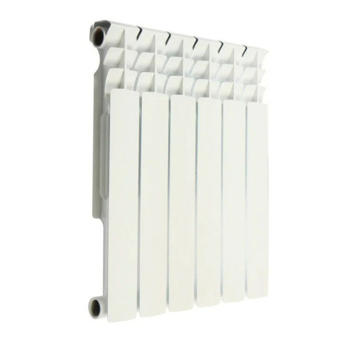 АКВАПРОМ BI 500/80 B21 6 секций Радиатор биметаллический (серый квадрат) 00-00018435