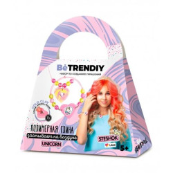 BE TRENDIY B024Y COLD CLAY набор по созданию украшений из полимерной глины малый, UNICORN