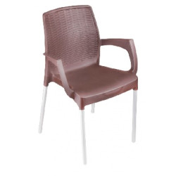 АЛЬТЕРНАТИВА М6365 кресло Прованс (коричневый)