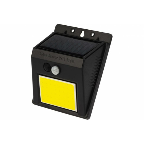 LAMPER (602-233) Светильник ПРОЖЕКТОР NEW AGE XL на солнечной батарее, датчик движения плюс датчик освещенности, кнопка вкл/выкл герметичная, LED COB