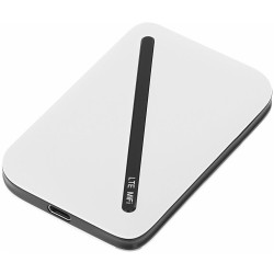 DIGMA Модем Mobile Wi-Fi DMW1967 3G/4G, внешний, белый [dmw1967wh]