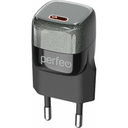 PERFEO (I4650) TYPE-C, GaN, 20W, черный