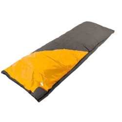 Мешок спальный Tramp Airy Light лев. одеяло дл.: 190см желтый/серый