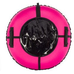 SNOWSTORM Тюбинг BZ-100_FULL_PINK, 100 см, розовый с черным W112926