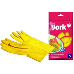 YORK перчатки резиновые (S) 092030