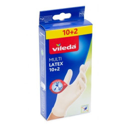VILEDA Одноразовые перчатки 10шт+2 в упаковке L 145944