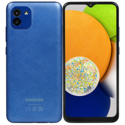 SAMSUNG Galaxy A03 SM-A035F 32Gb 3Gb синий SM-A035FZBDSKZ [ПИ]