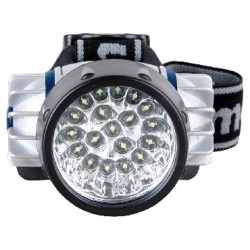 CAMELION LED5323-19Mx (фонарь налобн, металлик,19 ультра ярк LED, 4 реж, 3XR03 в компл, пласт, блис)