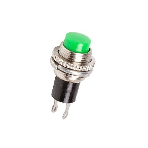REXANT (36-3333) выключатель-кнопка (RWD-213) зеленый (100)