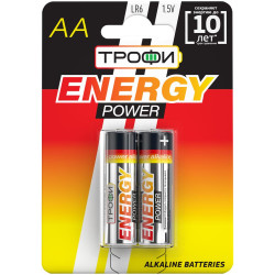ТРОФИ LR6-2BL ENERGY POWER Alkaline