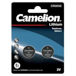 CAMELION (15246) CR2032 BL-2 (CR2032-BP2) литиевая