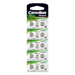 CAMELION (12819) G11 BL-10 MERCURY FREE (AG11-BP10(0%HG), 362A/LR721/162 батарейка для часов)