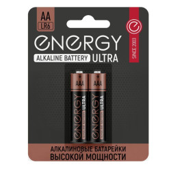 ENERGY Батарейка алкалиновая Energy Ultra LR03/2B (АAА) (104404)
