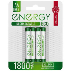 ENERGY Аккумулятор Energy Eco NIMH-1800-HR6/2B (АА) 104988