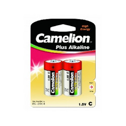 CAMELION (1653) LR14 PLUS ALKALINE BL-2 (LR14-BP2, батарейка,1.5В)