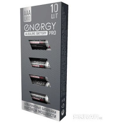ENERGY Батарейка алкалиновая Energy Pro LR03/10K (ААА) 104975