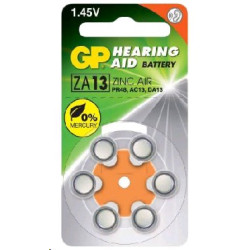 GP ZA13-6BL Hearing Aid (ZA13FRA-9D6)