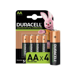 DURACELL HR6-4BL 2500mAh Pre-Charged (Б0014863)