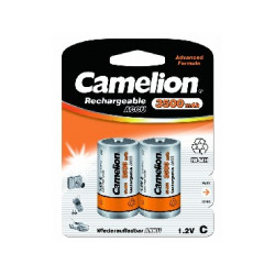 CAMELION (6184) C- 3500MAH NI-MH BL-2 (NH-C3500BP2, аккумулятор,1.2В)