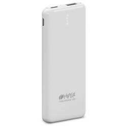 HIPER PSL5000 WHITE 5000mAh 2.1A 2xUSB белый