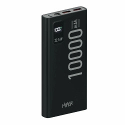 HIPER EP 10000 BLACK 10000mAh 3A QC PD 2xUSB черный