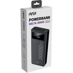 HIPER DELTA 30000 BLACK 30000MAH QC PD 3A черный