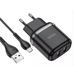 HOCO (6931474731036) N4m Black + кабель MICRO USB