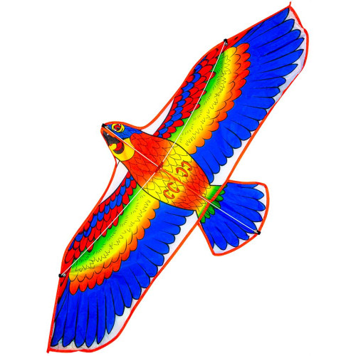 NO NAME Воздушный змей Яркий попугай размер 120*55см, пакет ИК-1171 ПП-00179850