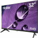 HAIER 32 SMART TV S1, FULL HD, черный, СМАРТ ТВ, ANDROID