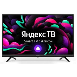 SUNWIND SUN-LED32XS305, FULL HD, черный, СМАРТ ТВ, Яндекс.ТВ